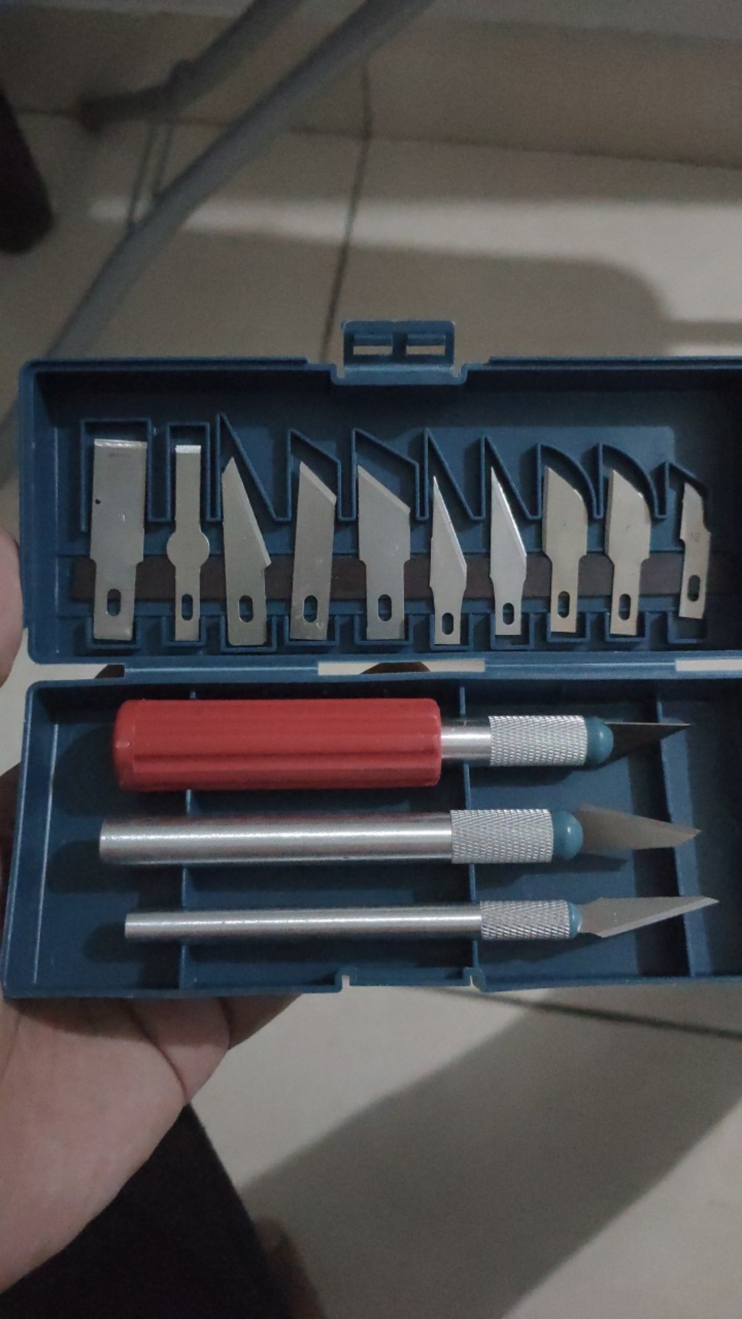 Grafting Knife Set 16pcs Pisau Okulasi Sambung Pucuk Tanaman