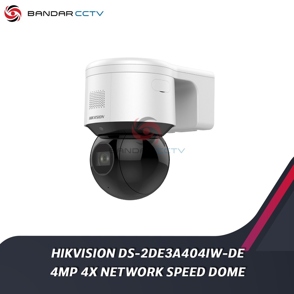 Hikvision Mini PTZ DS 2DE3A404IW DE 4MP 4X IR Network Speed Dome