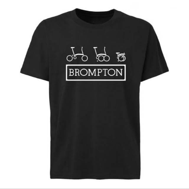 Kaos brompton//kaos brompton pria wanita t-shirt kaos murah