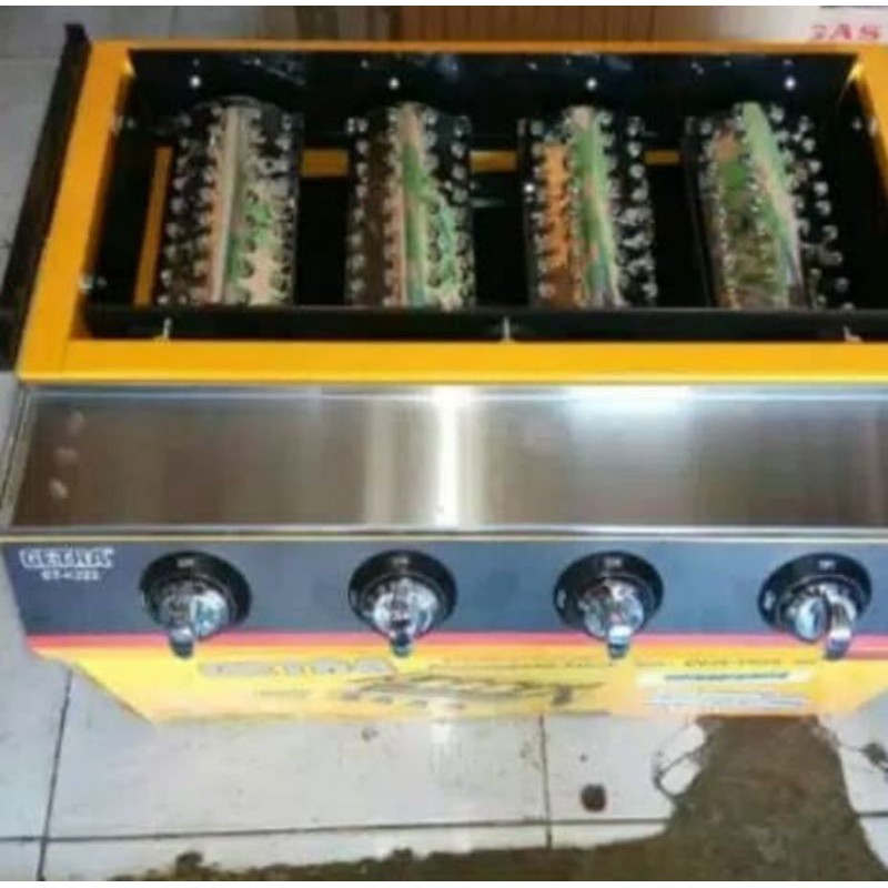 panggangan sosis GETRA 4tungku et-k222