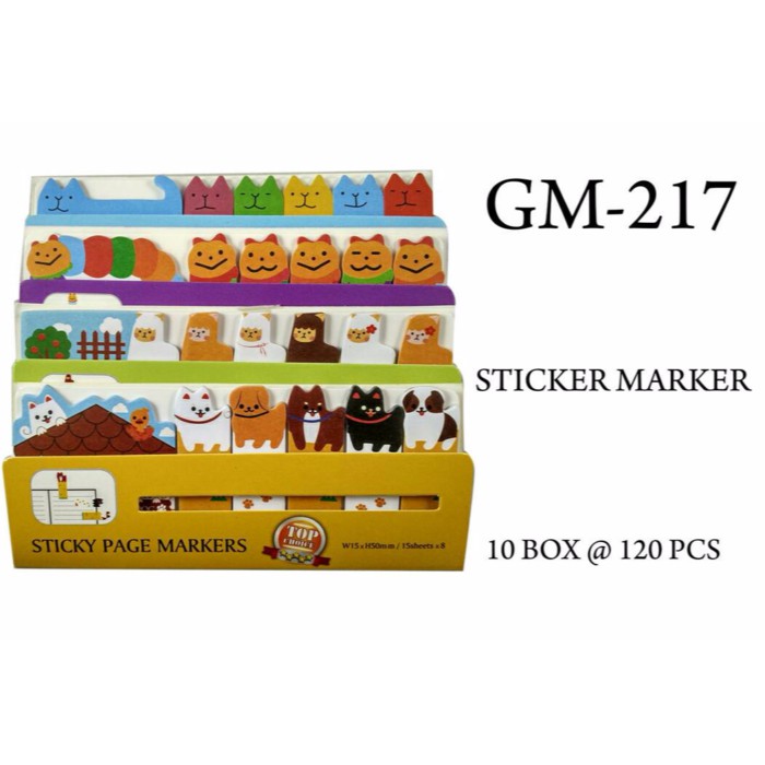 

Catatan tempel / note tempel / memo tempel fancy melody number joker 217