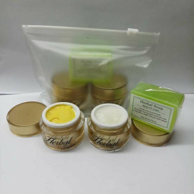 PAKET CREAM HERBAL SUPER POT KACA