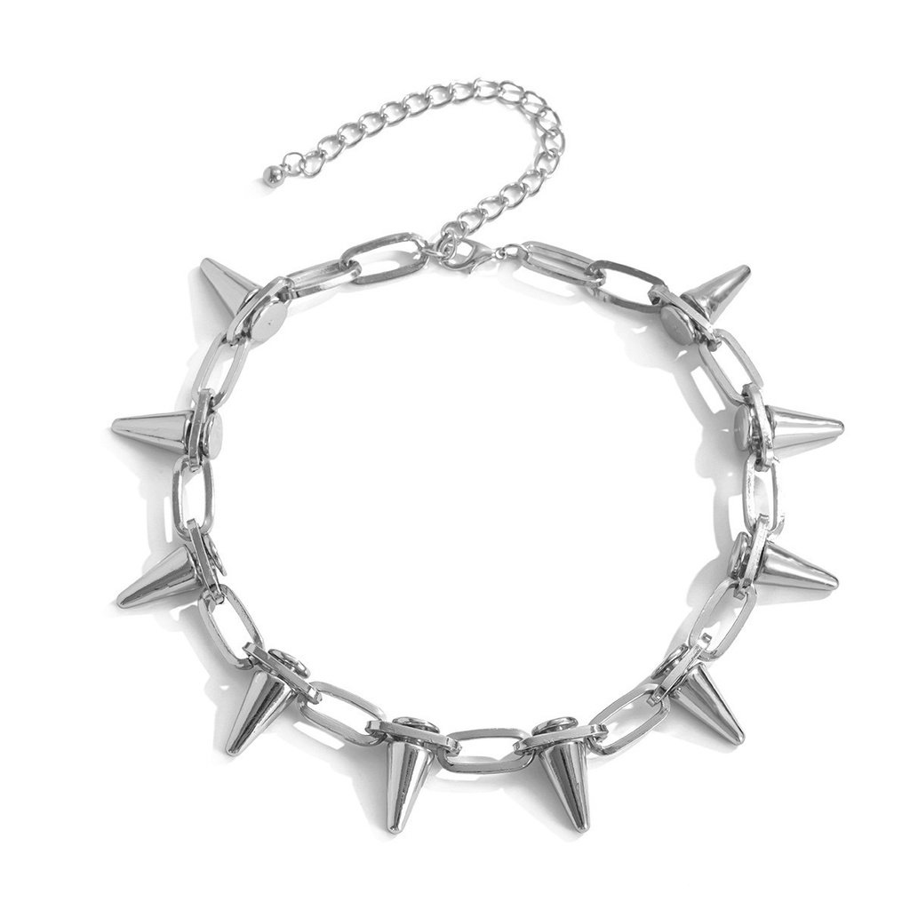 Kalung Choker Gaya Punk Gothic Korea Harajuku Rock Untuk Pria Dan Wanita