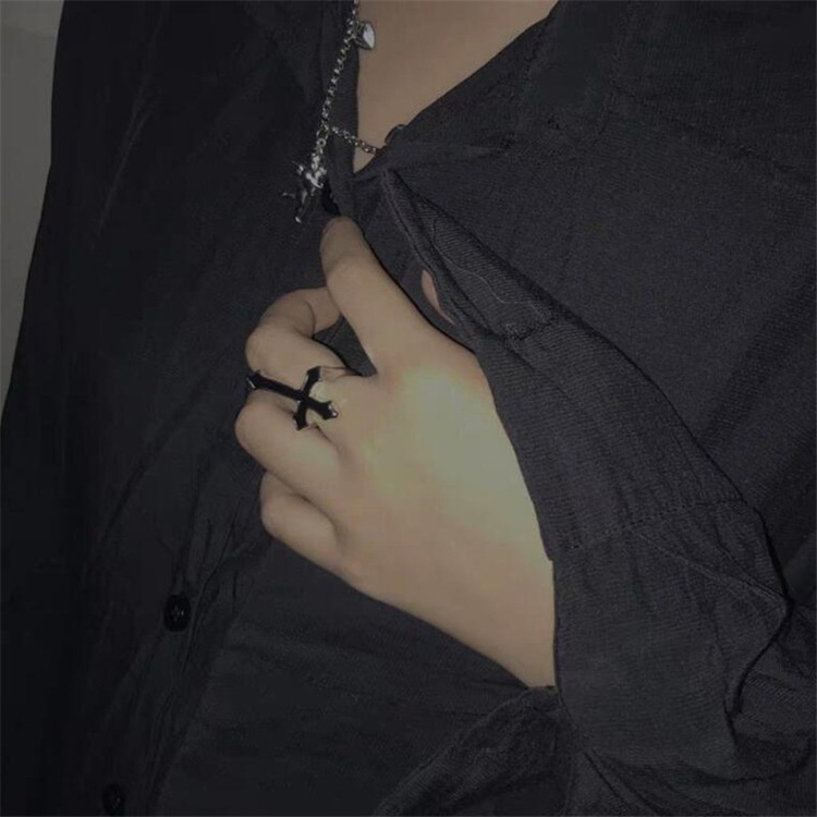 Cincin Model Terbuka Gaya retro Eropa Amerika Untuk Pria