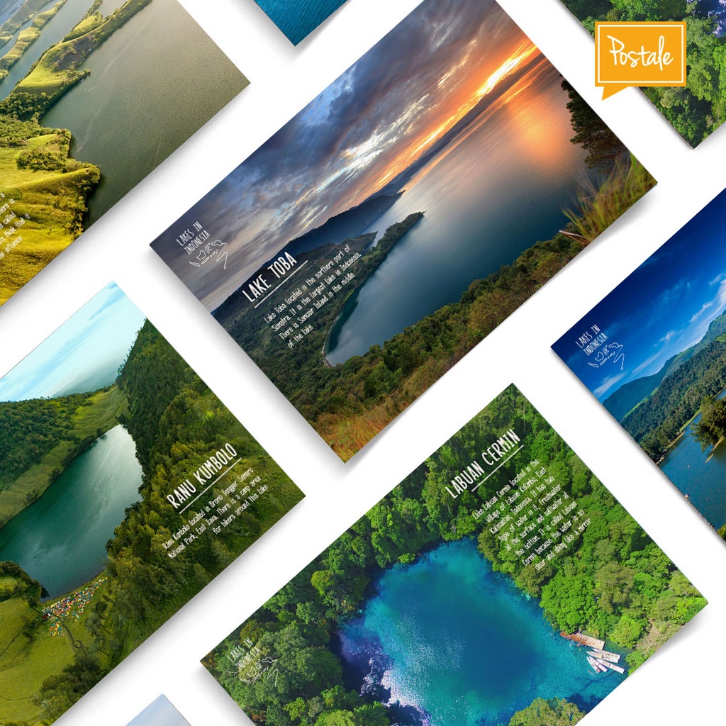 

Kartu Pos Danau - Postale