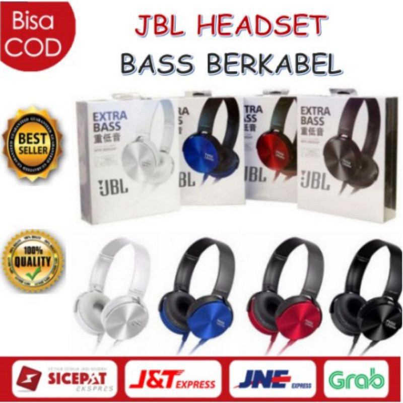 HEADPHONE HEADSET JBL MDR-XB450AP MIX HANDSFREE