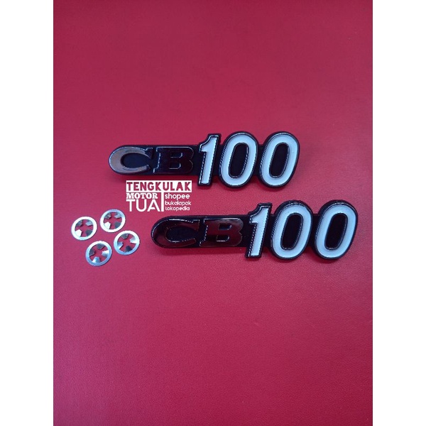 Emblem box dop bok tepong aki TAIWAN IMPORT cb100 cb 100 k0 k1 mirip original