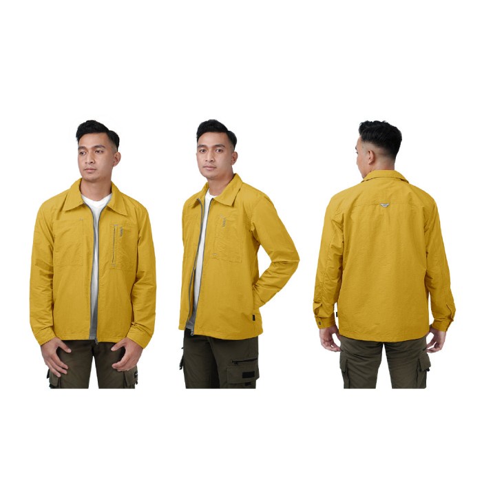 misi- Torch Jaket Kemeja - Overshirt Jacket Jiseok - Kuning