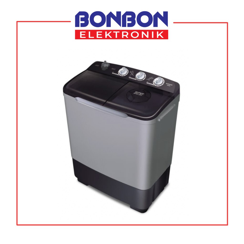 Sanken Mesin Cuci 2 Tabung 7.5KG TW-8827 / TW8827 / TW 8827 EGY