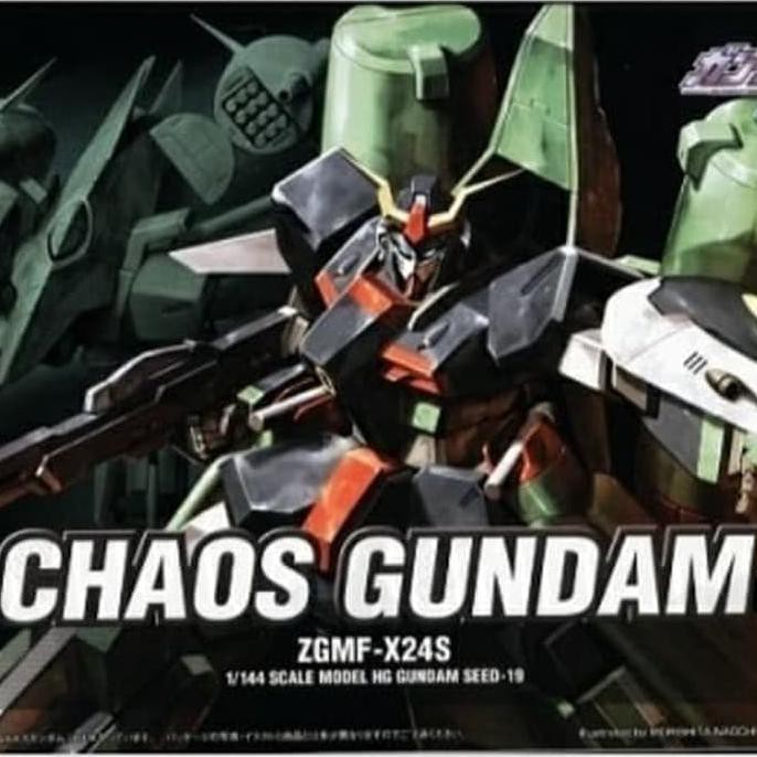 Barang Berkualitas HG Gundam Seed Chaos Gundam Bandai MURAH