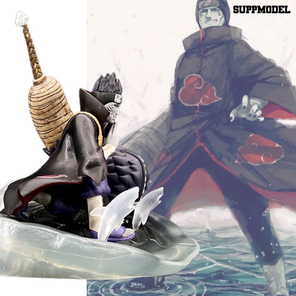 Mainan Action Figure Model Anime Hoshigaki Kisame Bahan PVC Untuk Dekorasi Desktop