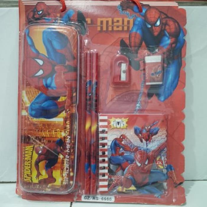 

SUPER PROMO!!! STATIONERY SPIDERMAN KD2 PREMIUM