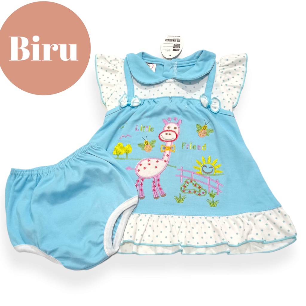 Baju Anak Perempuan Setelan Baju Anak Perempuan Baju Bayi Perempuan | Dress Bayi Perempuan