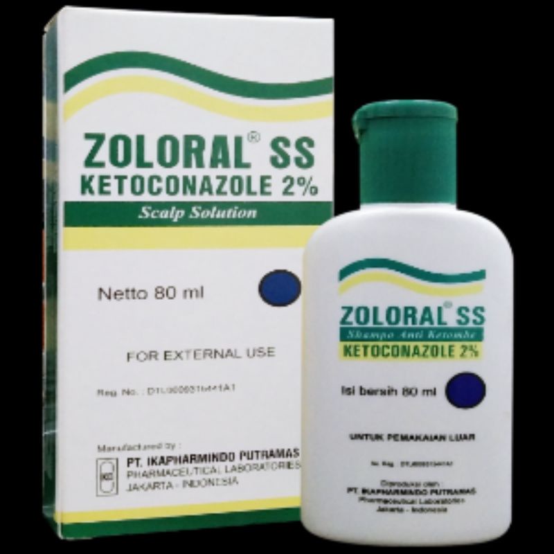 Jual Zoloral Ketoconazole Shampoo Sampo Anti Ketombe / Dandruff