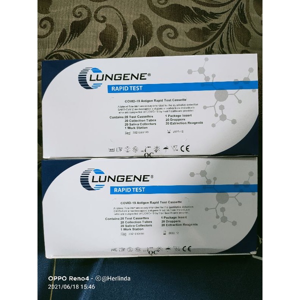 Clunge SalivaSwab Air Liur isi 20