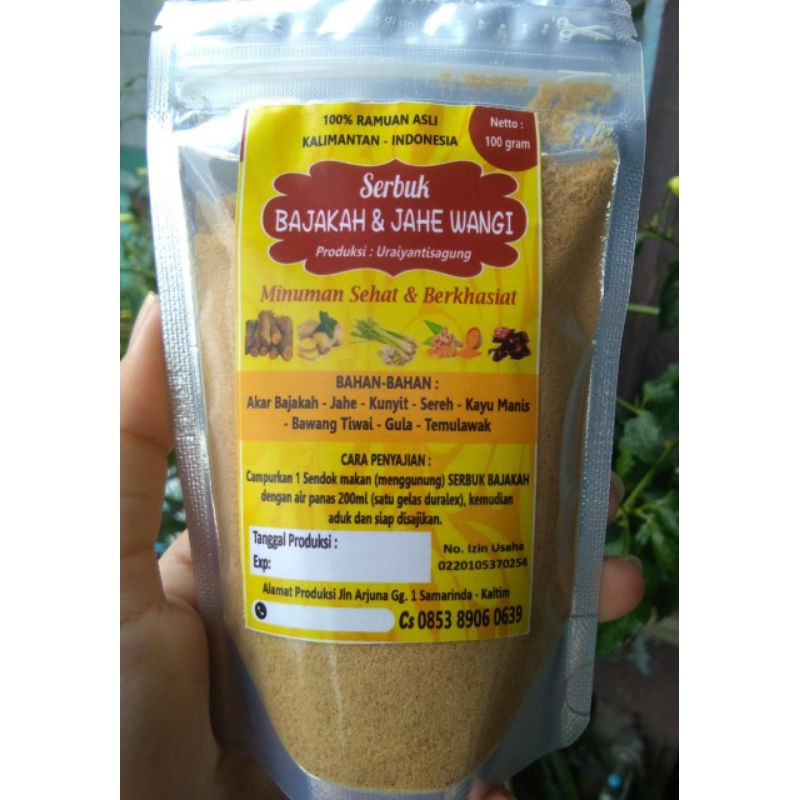 

Serbuk Bajakah & Jahe Wangi (Homemade)