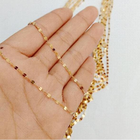 Terlarisss YJQK Kalung dan gelang Siem cobra emas asli kadar 9K 420% AJ YJ PER