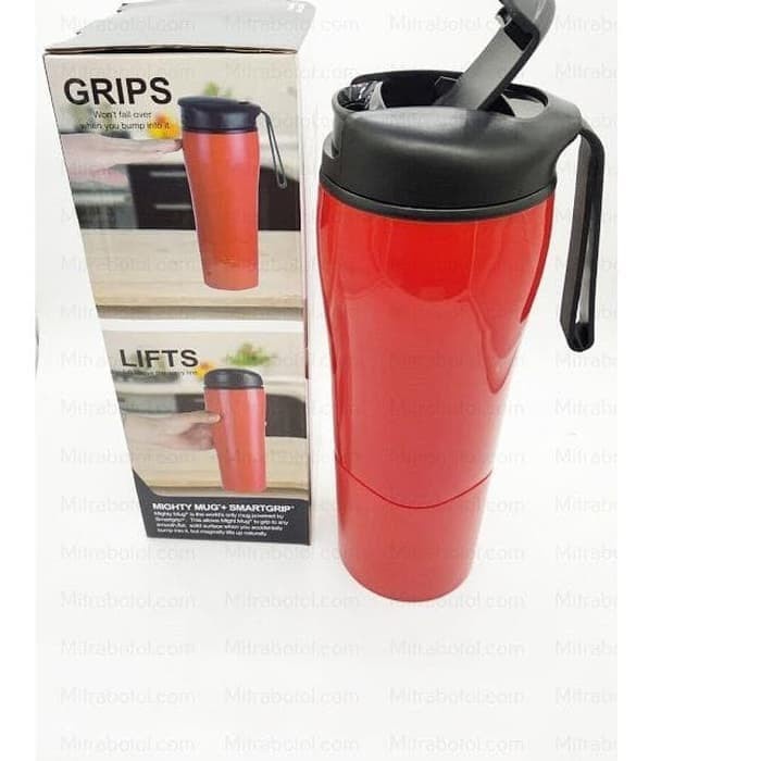 H331 Mighty Mug 480 Ml / Botol Ajaib Anti Tumpah Gelas Tumbler H331