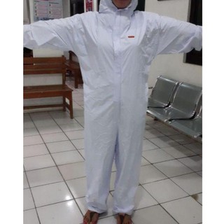  Baju  Hazmat Alat Pelindung Diri APD  waterproof PVC  