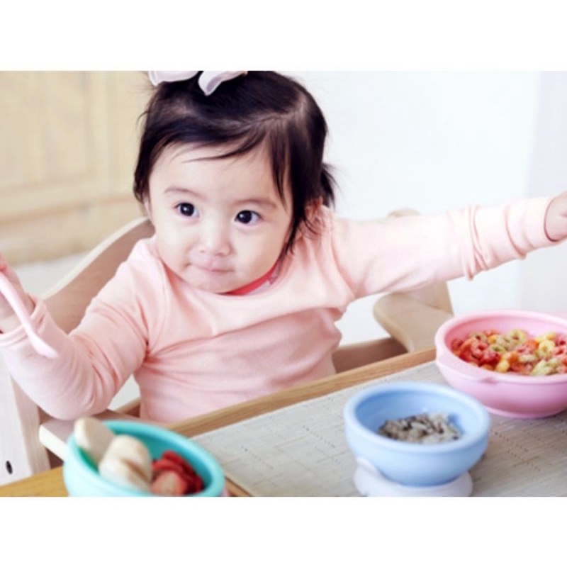 Monee Baby Silicone Bowl 150 ml/Mangkok Makan Bayi Silikon Monee