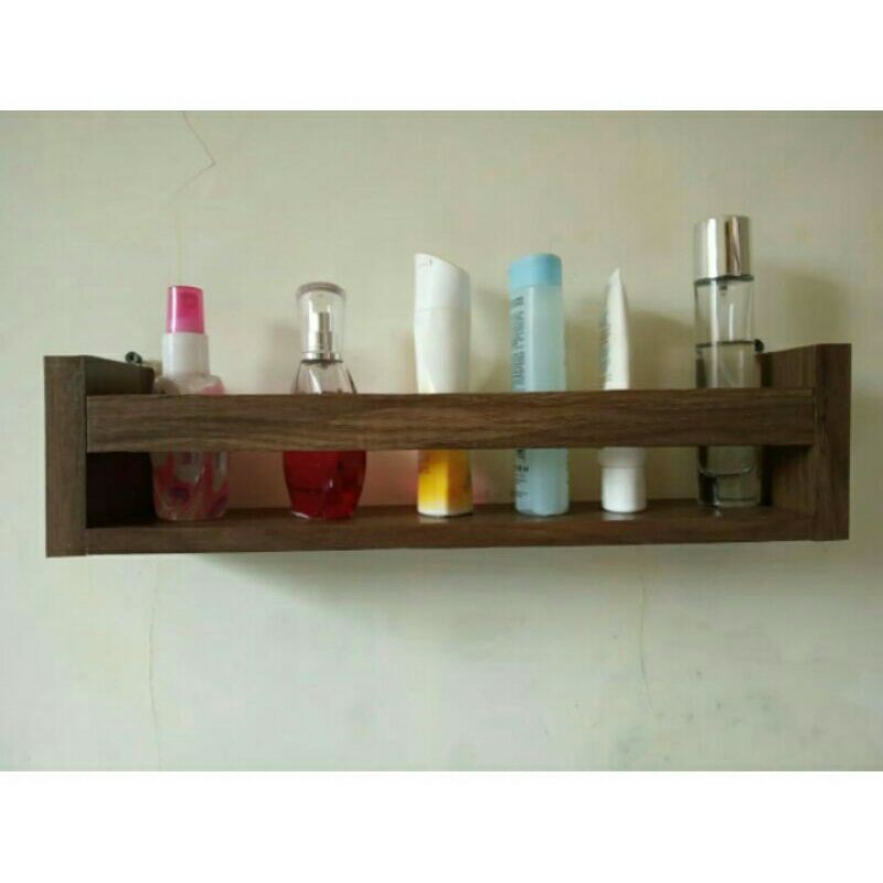 Rak bumbu dapur kayu/Rak kosmetik/Rak serbaguna/Rak buku