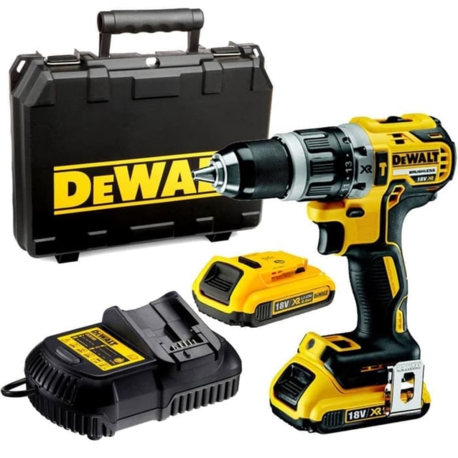 Dewalt Bor Tembok Cordless Hammer Drill Baterai 18V DCD 796 DCD796