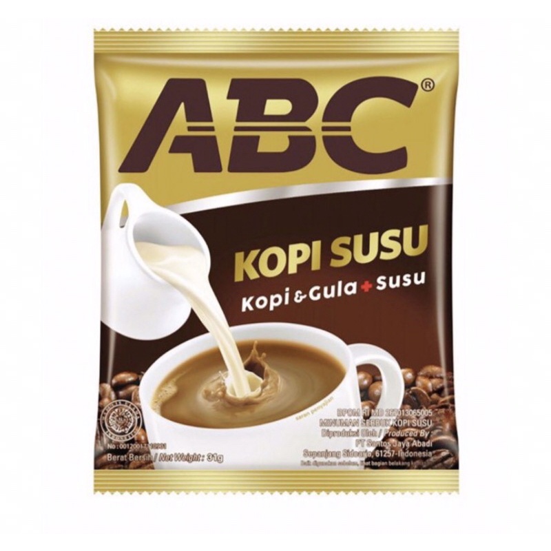 

KOPI ABC SUSU SACHET/RENCENG