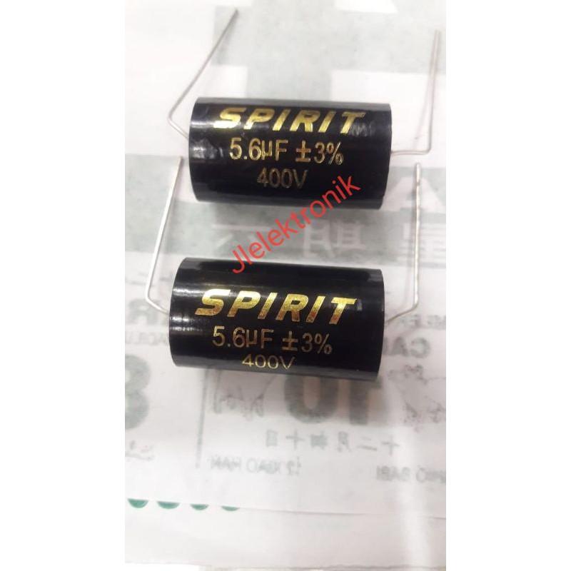 Spirit 565 Kapasitor 5,6uF 400V Ori Tweeter capasitor capasitor