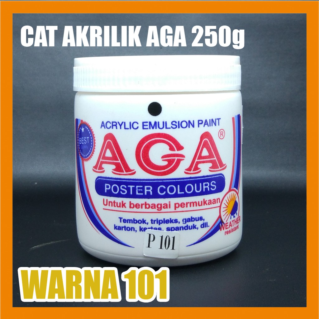 

Cat Akrilik AGA Warna 101 250g
