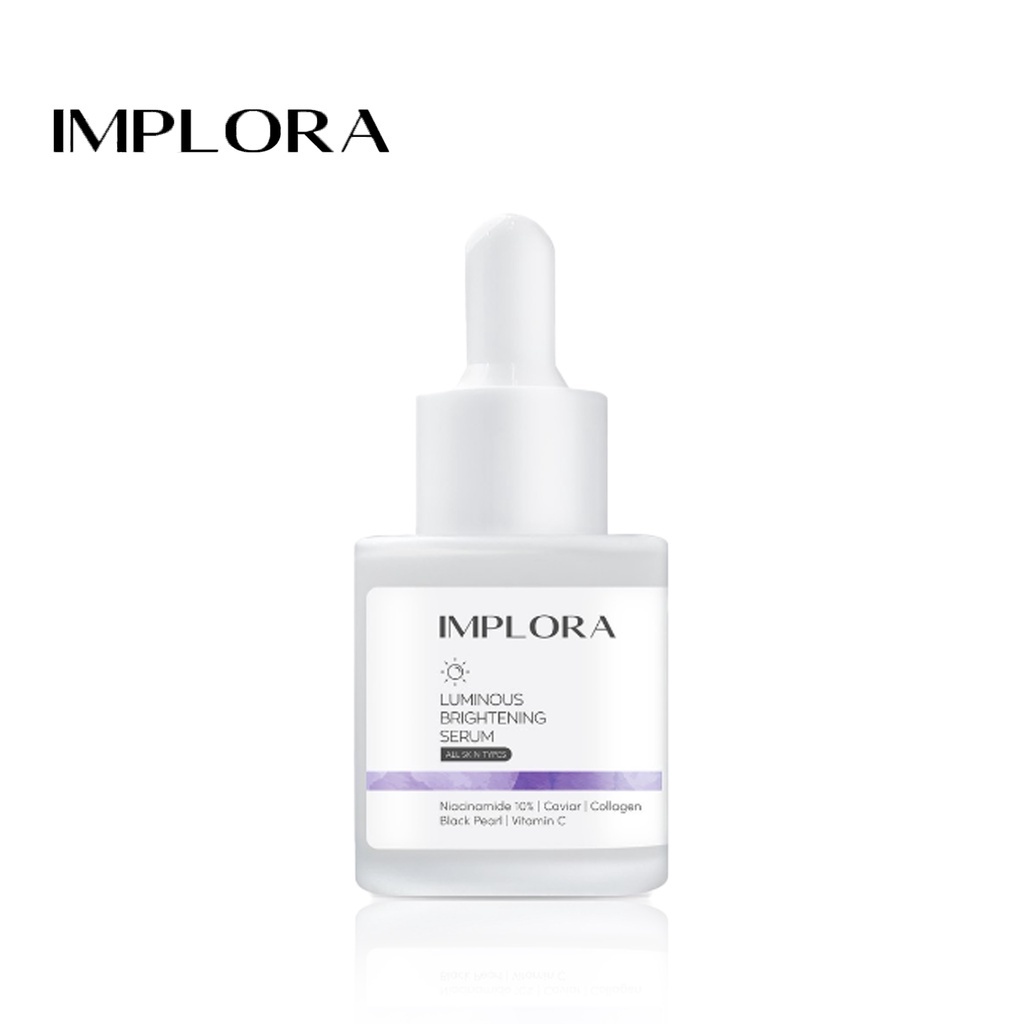 ⭐️ Beauty Expert ⭐️ Implora - Serum | Serum Wajah | Luminious Brightening | Acne | Peeling | Midnigh