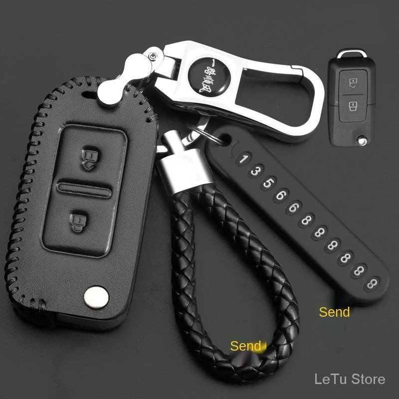 Xuming Key Chain Key Case Penutup Case Kunci Departemen Mobil