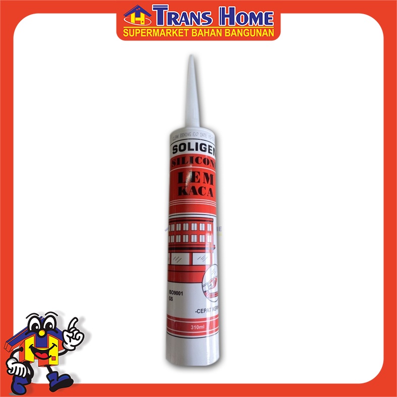 Lem Perekat Kaca Soligen Clear (SOLIGEN)