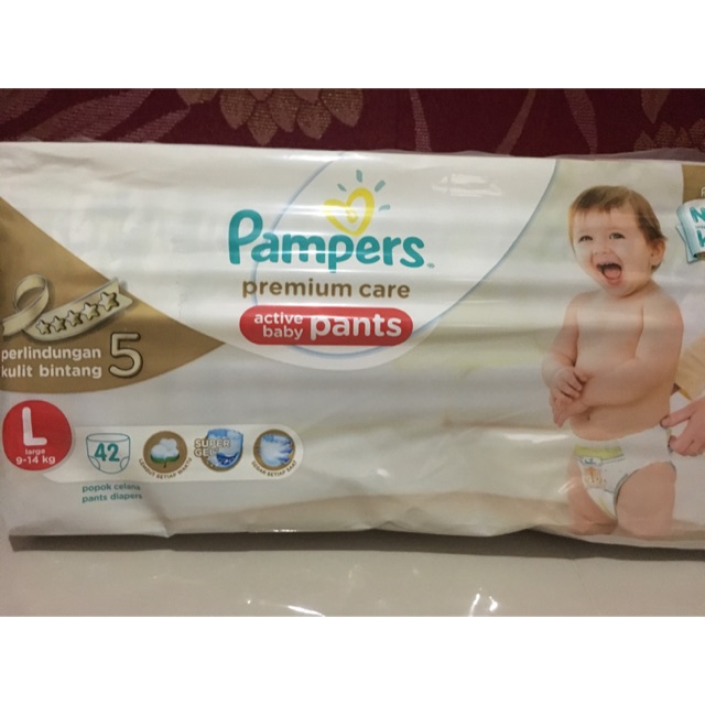 Pampers pants premium care