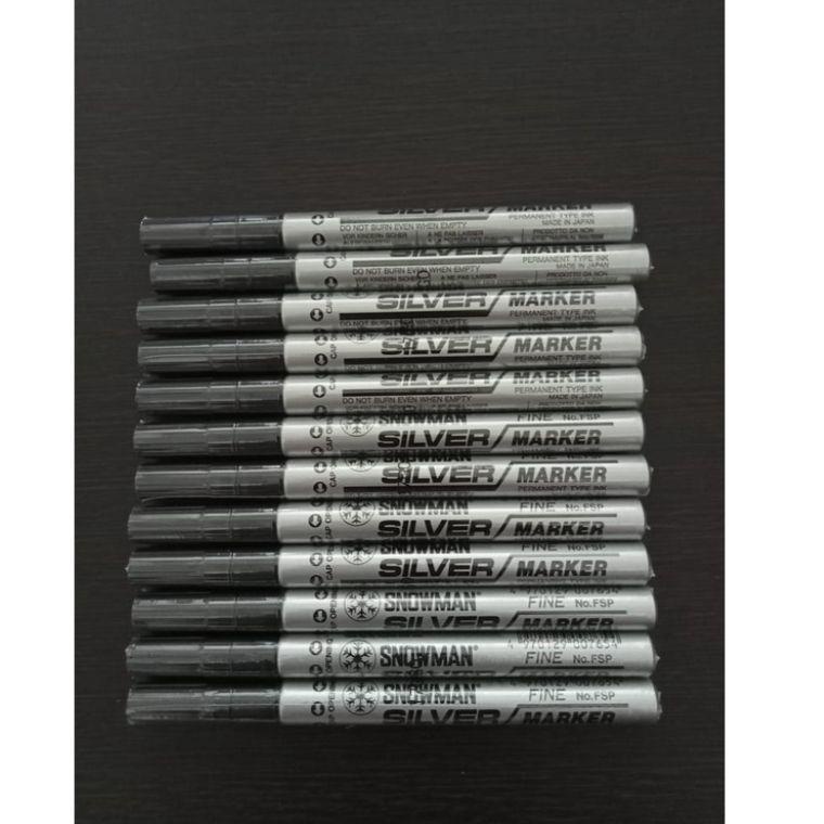 

(J5J8).. Spidol akrilik spodol permanent akrilik spidol snowman spidol extra fine //Harga@diskon