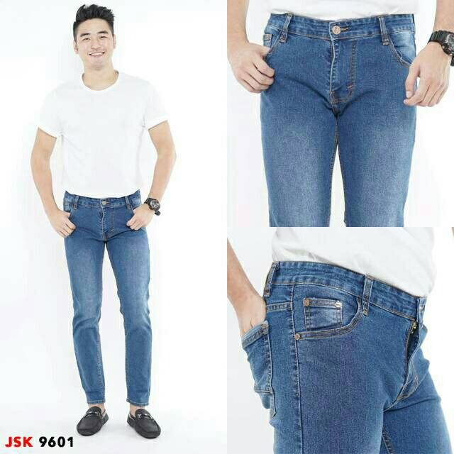 Size 28 38 Celana Jeans Pria Skinny Stretch Big Size Size 28 38 Celana Jeans Pria Skinny Stretch Big Size