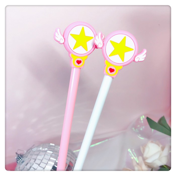 

PC Pulpen Heart Cardcaptor Pen Pena Gambar Love Hati Lucu Bolpoin Cantik