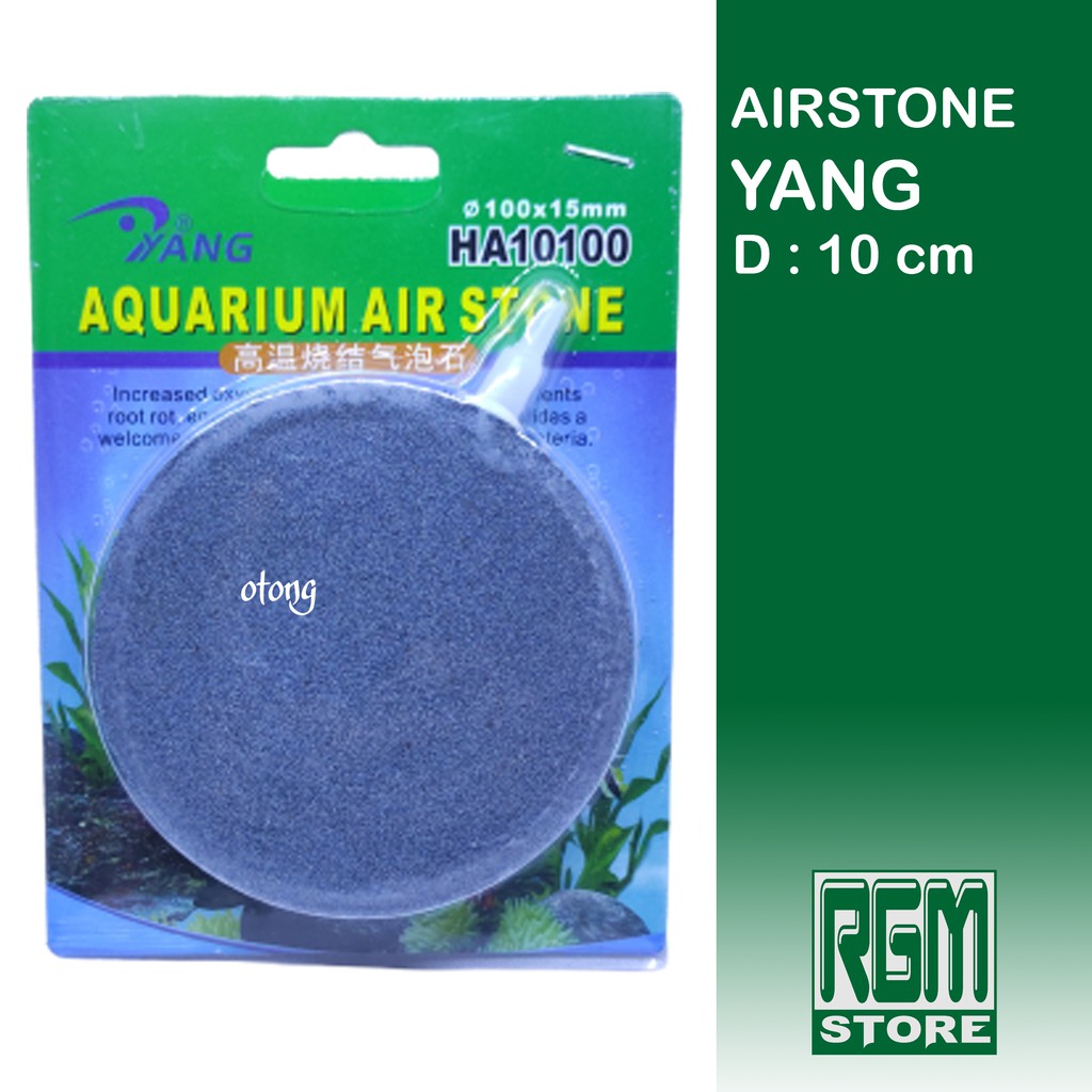 YANG AIRSTONE AIR STONE BATU GELEMBUNG AERATOR BULAT PIPIH AQUARIUM AQUASCAPE