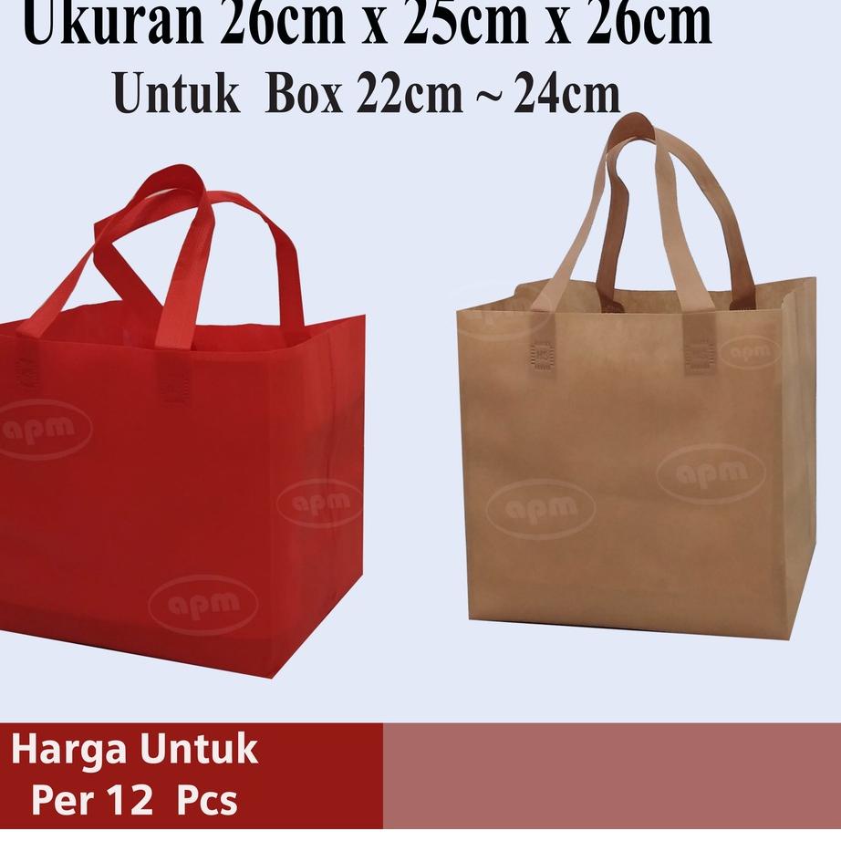 

ⅎ Tas Spunbond Kotak Ukuran 25cm ✻