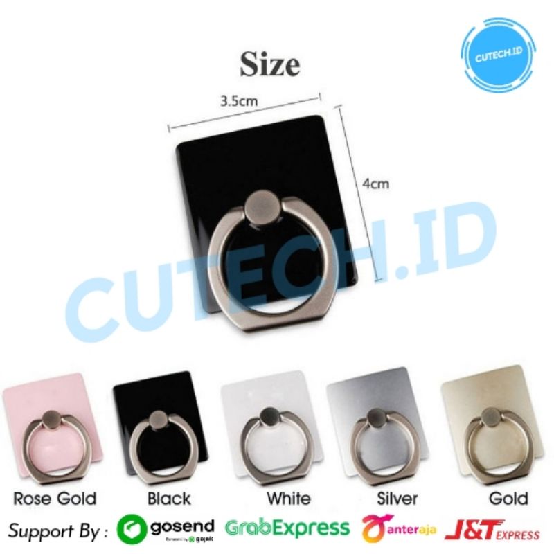 RING STAND HOLDER POLOS IRING CINCIN HP HOOK RINGSTAND PENYANGGA HP