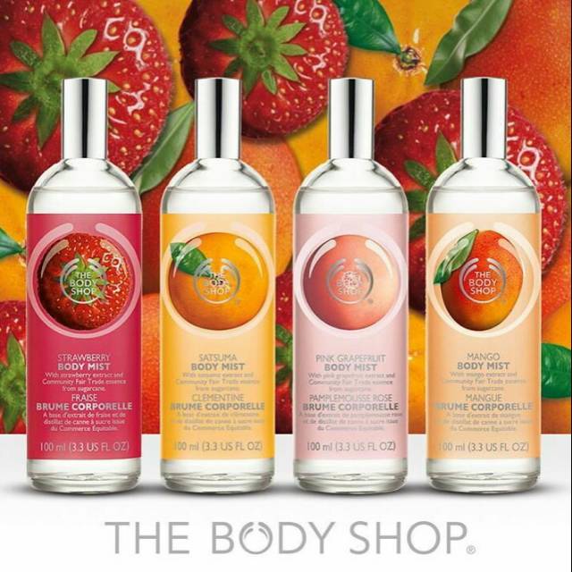Parfum the body shop