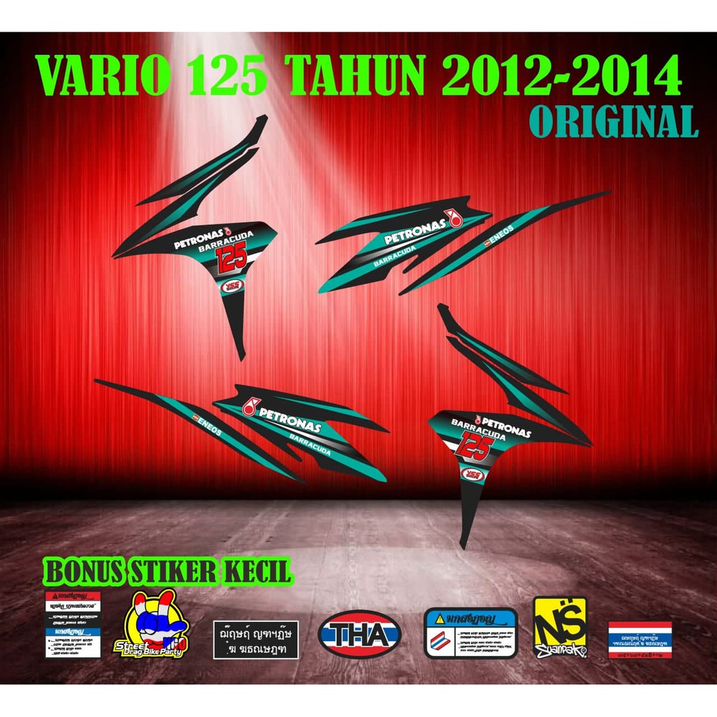 stiker vario 125 tahun 2012-2014