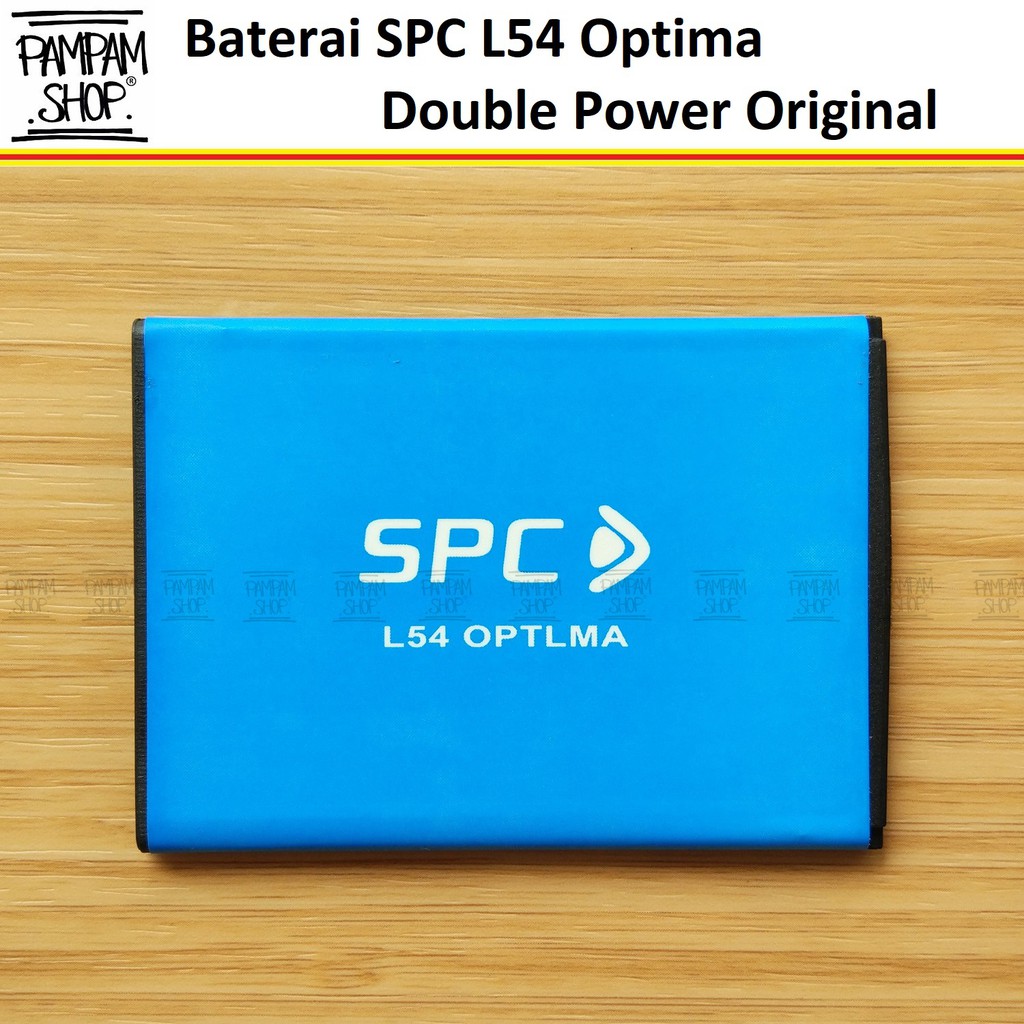 Baterai SPC L54 Optima Double Power Battery Batre Batrai L 54 HP