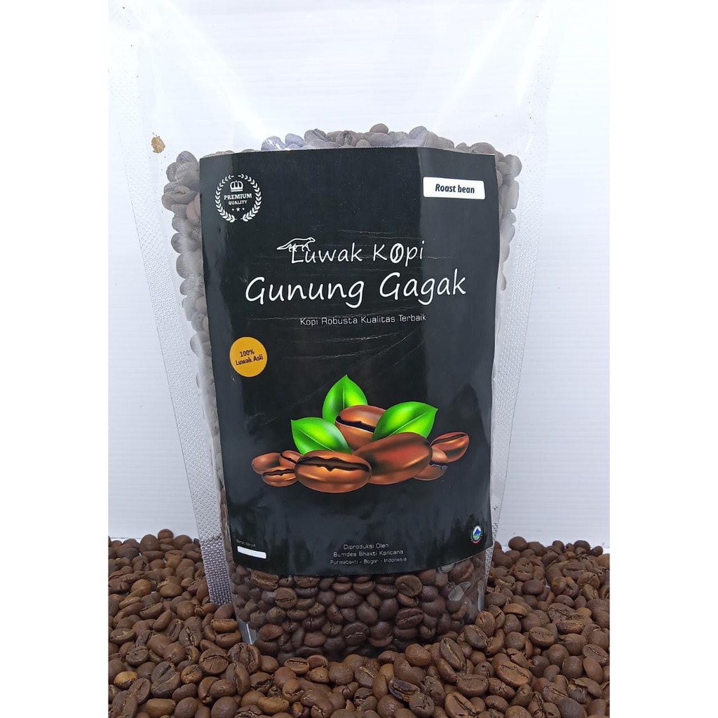 

Kopi Luwak Gunung Gagak Roast Bean Kualitas Premium