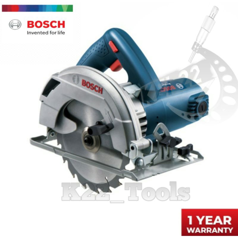 MESIN POTONG KAYU BOSCH GKS 600 ,6 INCH CIRCULAR SAW / GERGAJI POTONG KAYU BOSCH GKS 600 ,6"