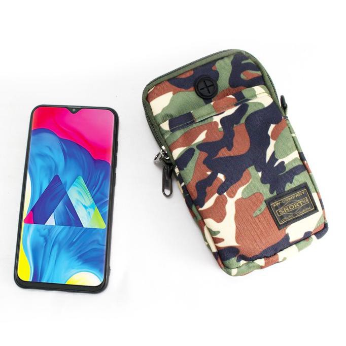 Menakjubkan Tas Selempang Pria / Tas Pinggang Dompet /Sarung Hp (Tas Gadget Kecil) Diskon