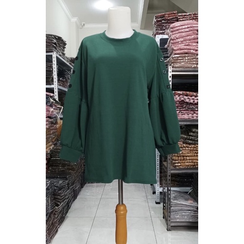 Sopa Top - Blouse Atasan Tangan Balon LD110+ Jumbo / R.5 - 322-6532-Botol