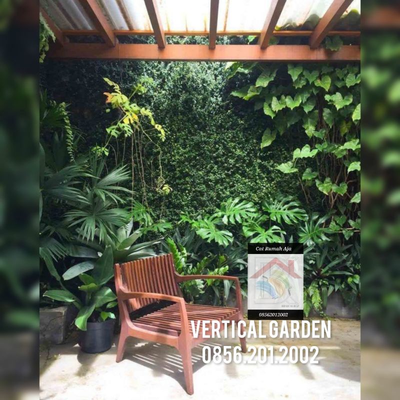 Vertical garden pembuatan vertikal garden taman vertikal tanamam vertikal