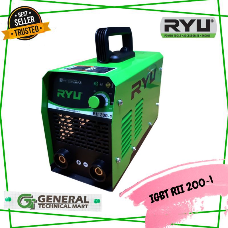 RYU INVERTER IGBT RII 200-1/MESIN LAS IGBT RII 200-1