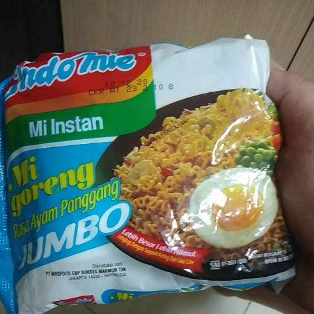 

Indomie jumbo ayam panggang