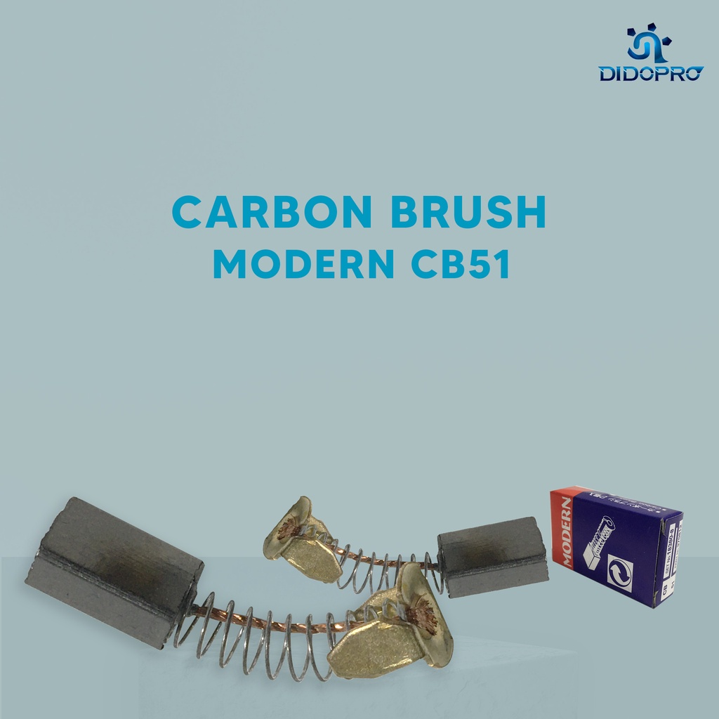 CARBON BRUSH ARANG KUL SPUL BROSTEL CB 51 CB51 MODERN